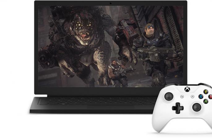 თამაშის კონსოლები Xbox One X ყუთის სიცოცხლე კონტაქტში