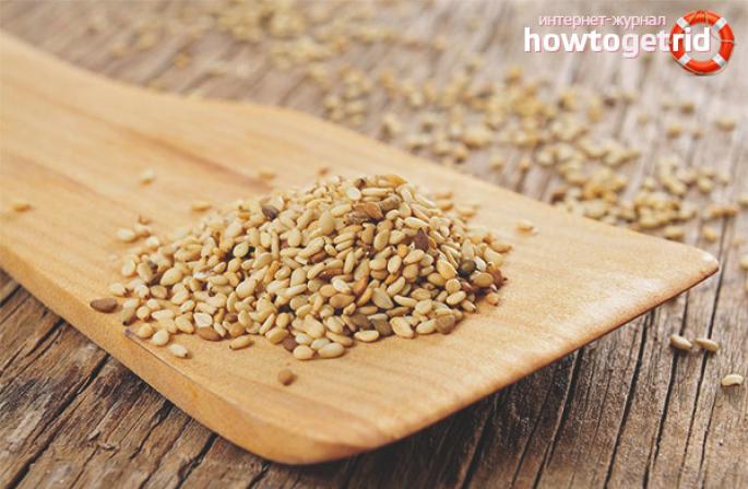 Wszystko o zdrowym odżywianiu: jak przyjmować nasiona sezamu, jakie są jego zalety i szkody, co zawiera