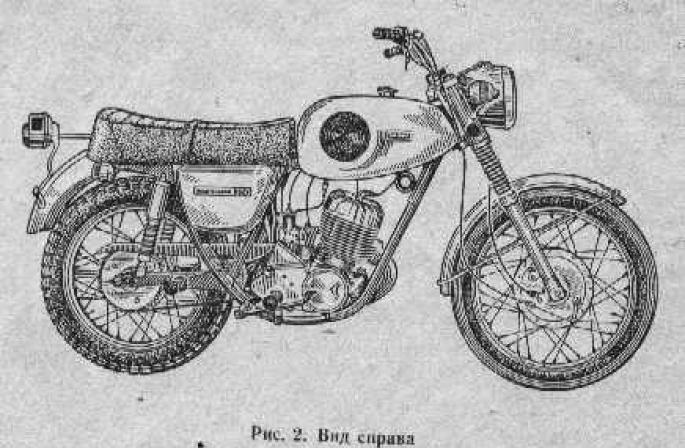 Die Bedienungsanleitung Motorrad IL-Planet Sport - Datei n1
